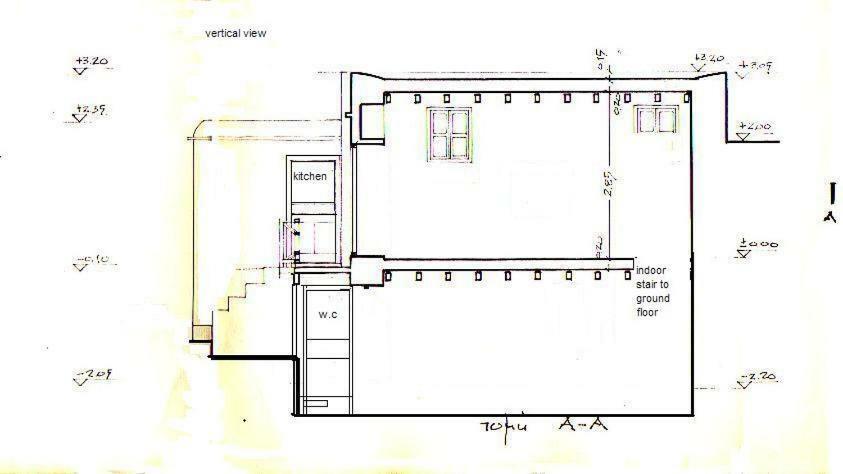 Traditional Medieval Stone House In "Ano Syros" Luaran gambar